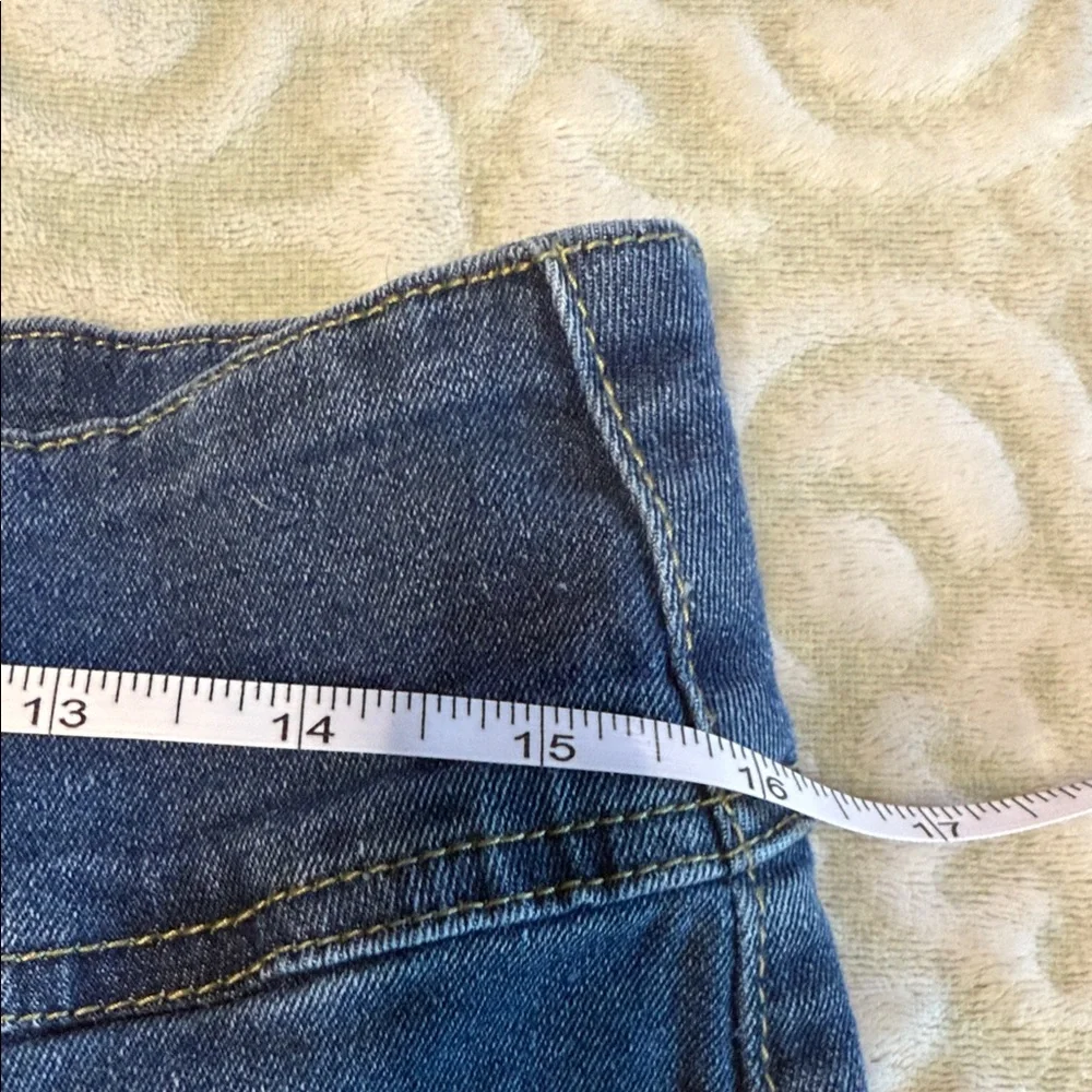 2 x Pair of High Rise Boot Cut Blue Denim Women's‎ Jeans 32 Inch waist, Flared